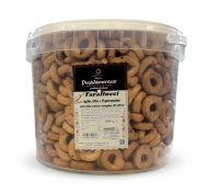 PUGLIALIM.SECCHIO KG.3 TARALLUCCI AGLIO OLIO PEPER